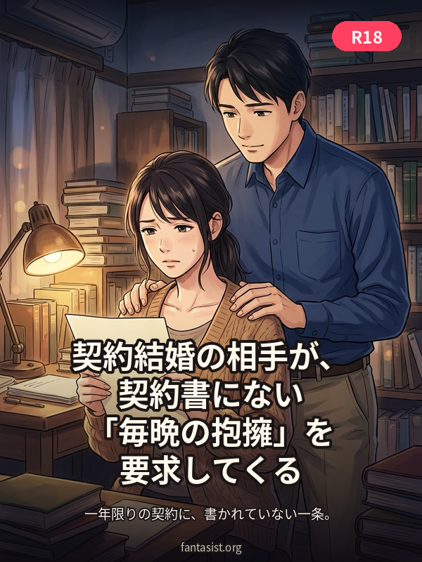 契約結婚の相手が、契約書にない「毎晩の抱擁」を要求してくる カバー